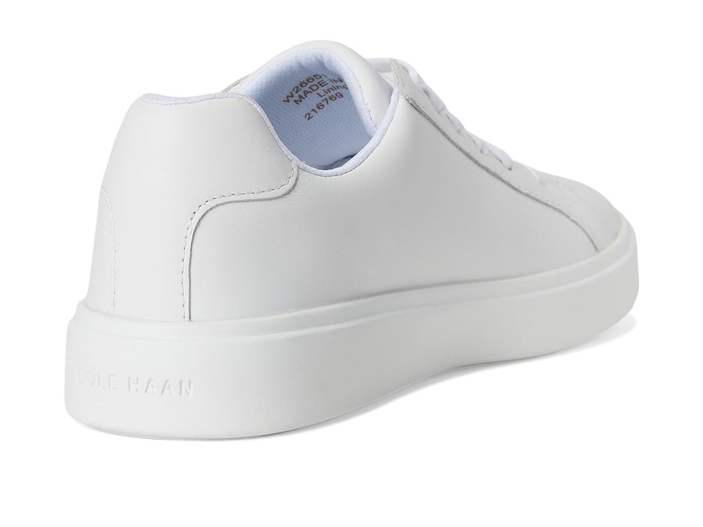 Cole Haan Women's Grand Crosscourt Daily Sneaker, White/CH Argento, 8 Wide