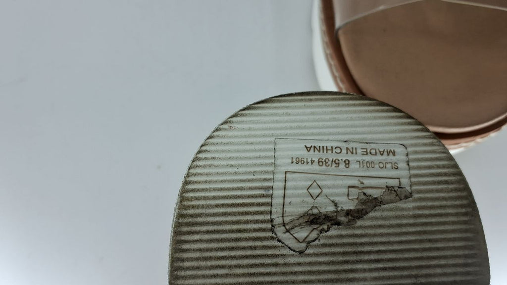 Chinese Laundry Women's SURFS UP Sandal, Clear, 8.5 US M