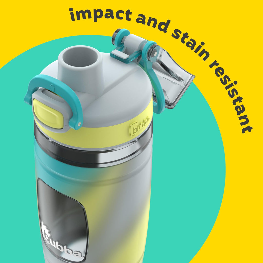 Bubba Kids Flo 16oz Water Bottle 2-Pack w/ Silicone Sleeve Light Stone Tie Dye