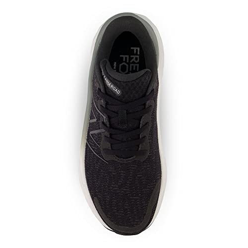 New Balance Women's Fresh Foam X Kaiha Road V1, Black/Silver Metallic, 6.5
