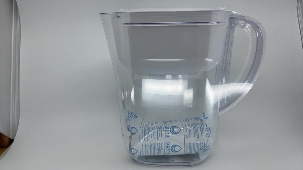 Brita Water Filter Pitcher, 6-Cup, BPA Free, White, 1 Filter Included