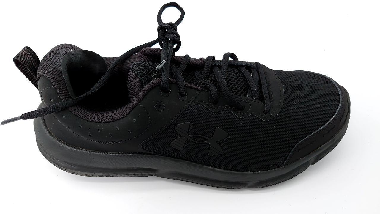 Under Armour Men's Charged Assert 10, (002) Black/Black/Black, 10, US