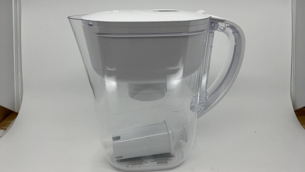 Brita Metro Water Filter Pitcher 6-Cup BPA Free - White, 1 Filter Included