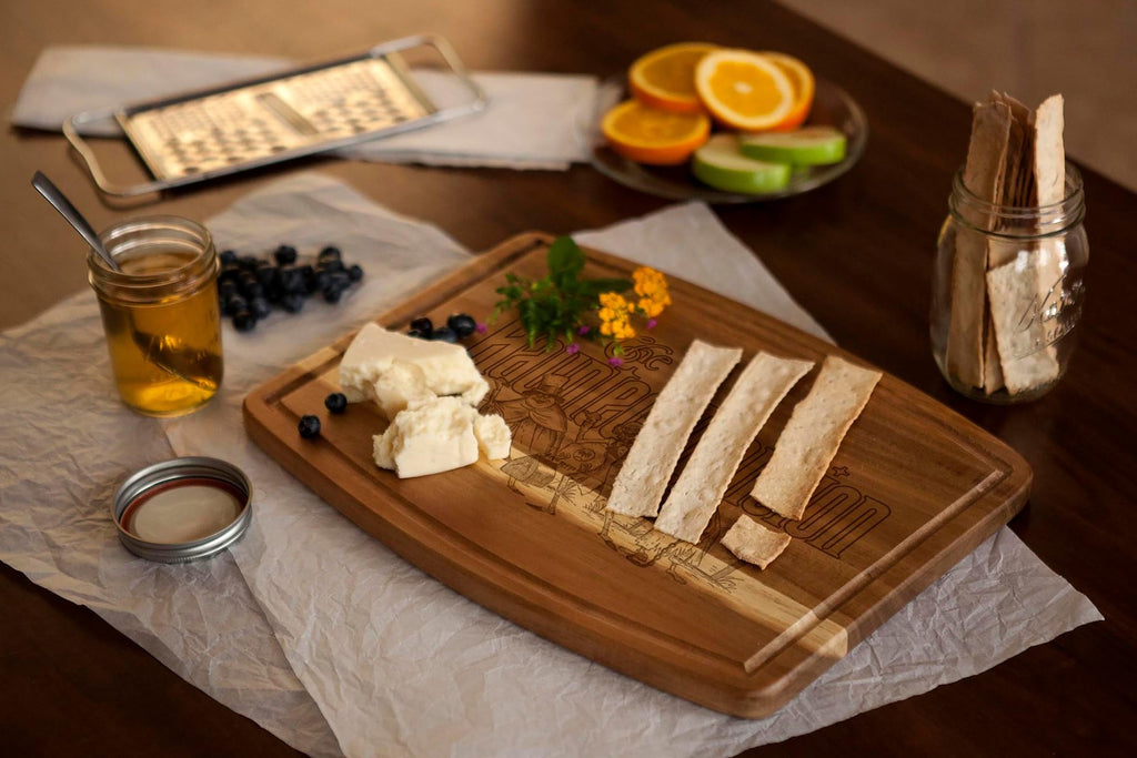 PICNIC TIME Disney Haunted Mansion Ovale Acacia Cutting Board, (Acacia Wood)