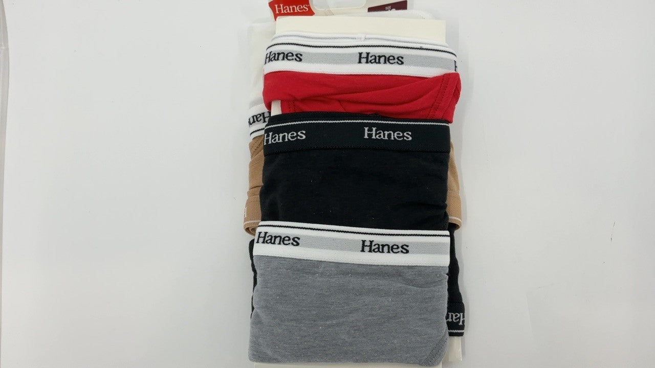 Hanes Women's Originals Thong Underwear, Assorted Colors, 6-Pack, Small