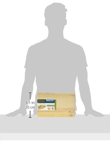 J.K. Adams 12-Inch-by-8-Inch Sugar Maple Wood Takes Two Cutting Board