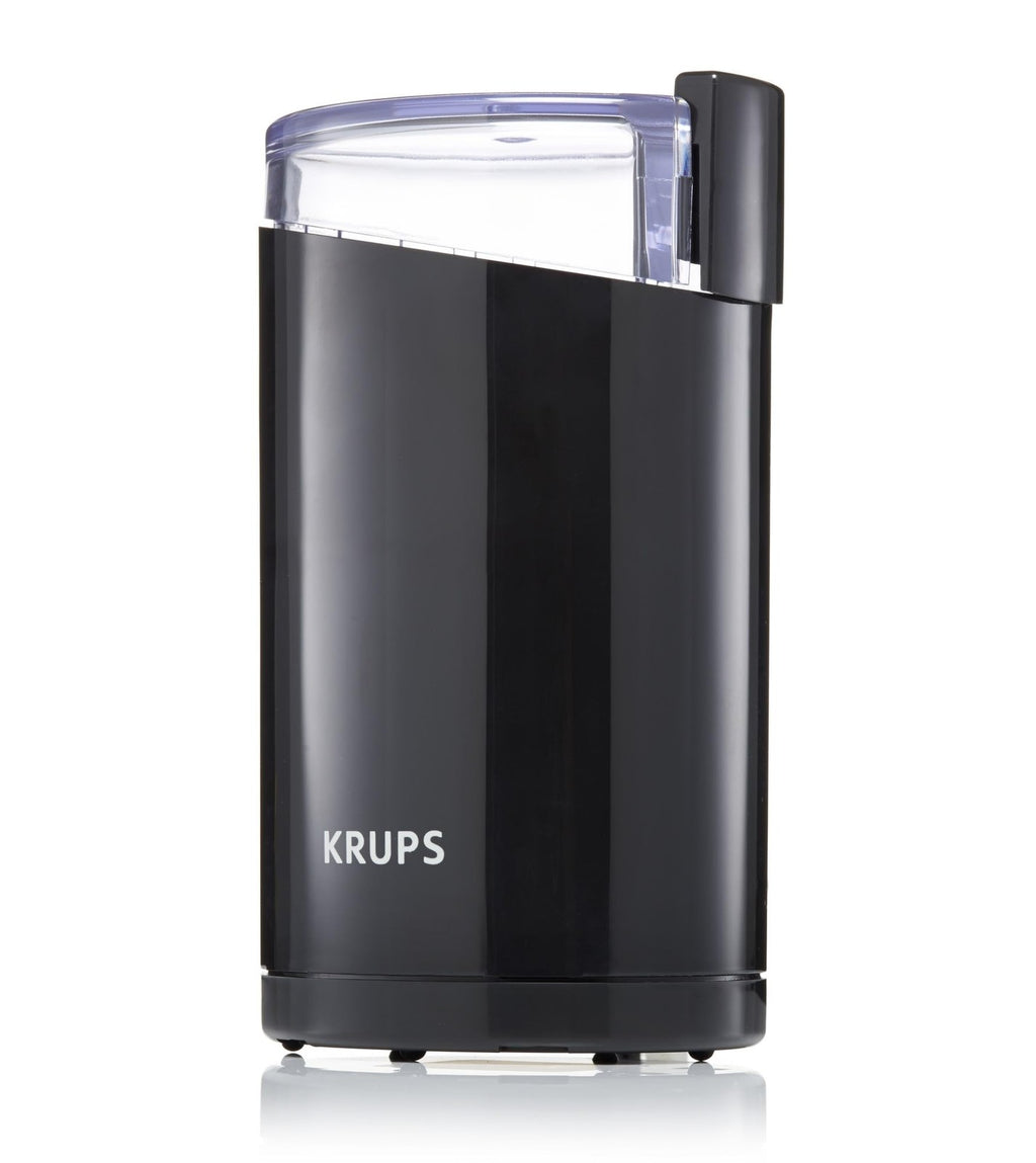 KRUPS F20342 Electric Coffee Grinder 3 oz Black 200W Stainless Steel Blades