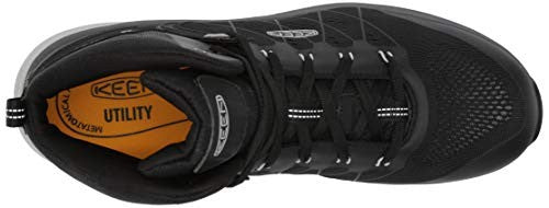 KEEN Utility Men's Vista Energy Mid Height Composite Toe Shoes, Vapor/Black,7.5W