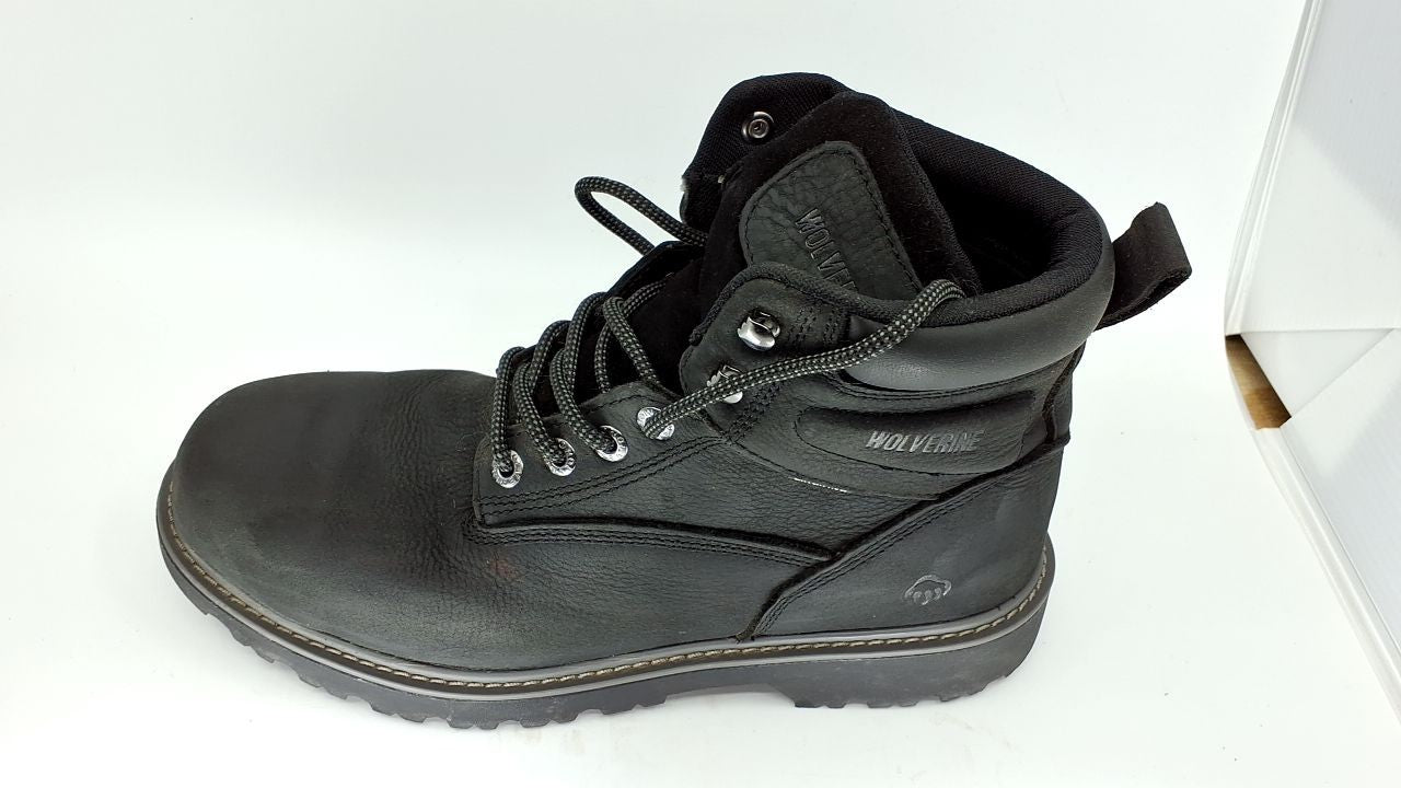 Wolverine Men's Floorhand 6" Waterproof Boot, Black, 10.5 3E