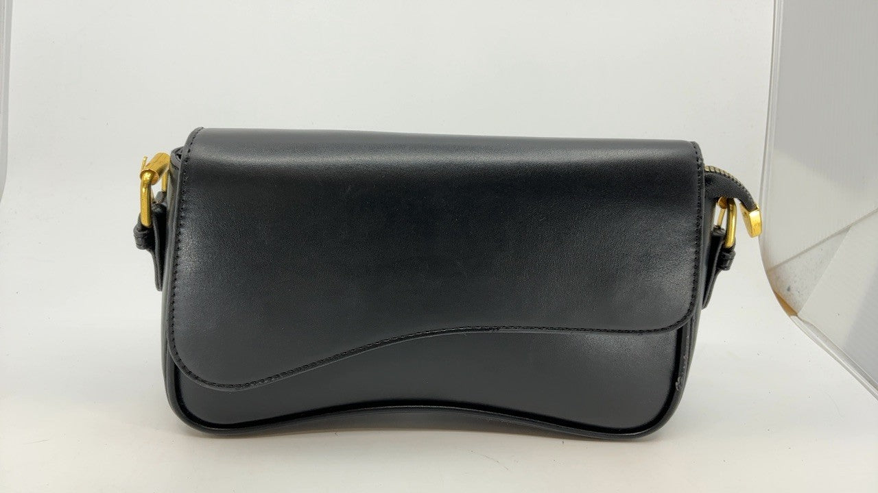 *Zipper Needs Repair* Small Y2K Shoulder Bag Women Faux Leather Crossbody Clutch