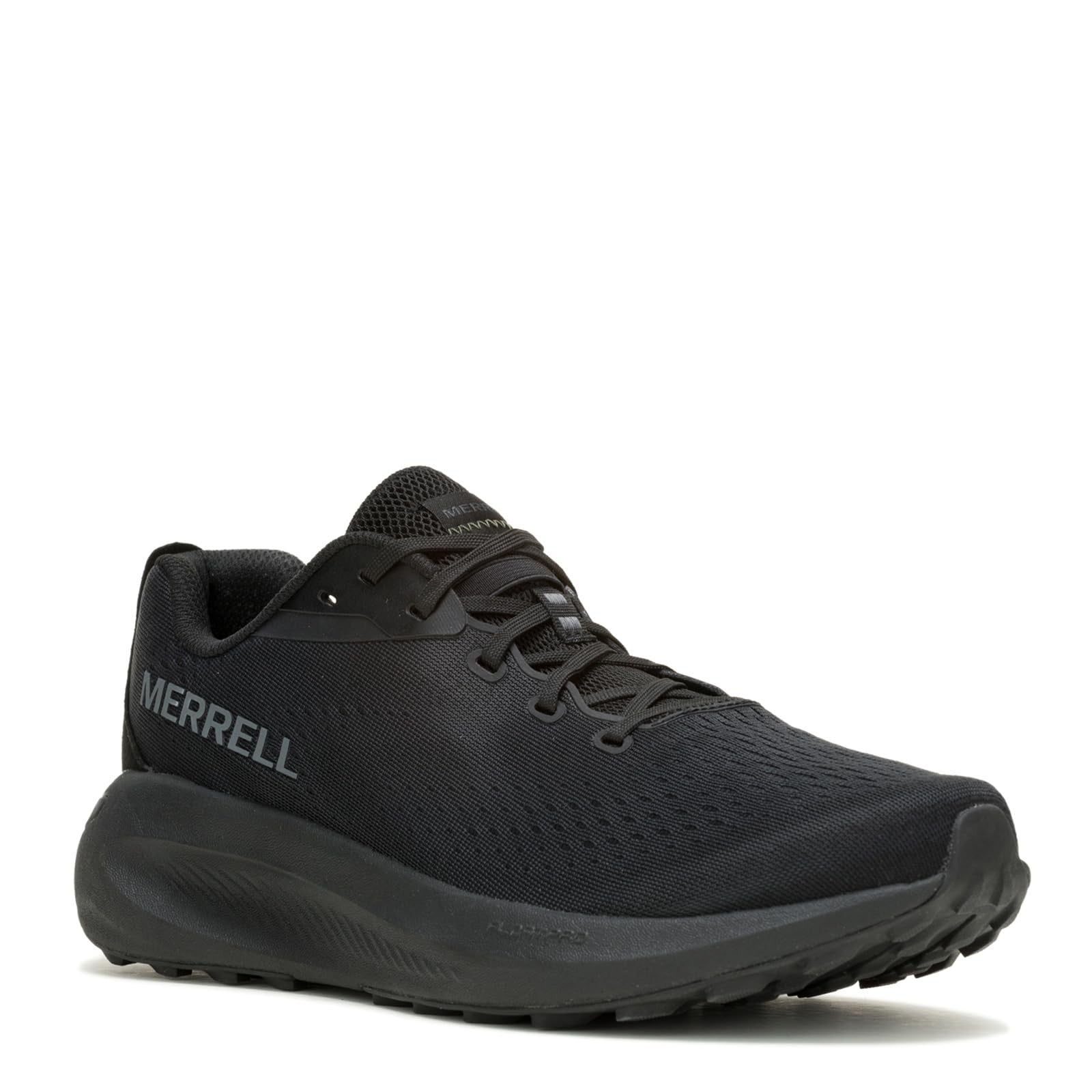 Merrell Men's Morphlite Sneaker, Triple Black, 15