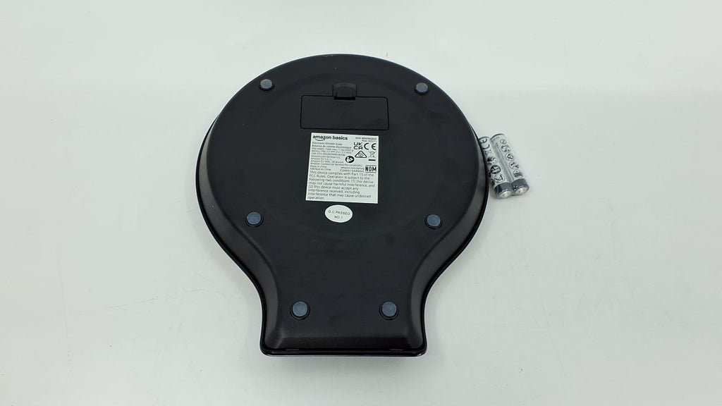 Digital Kitchen Scale, 11Lb Capacity, LCD Display, Black/Stainless Steel