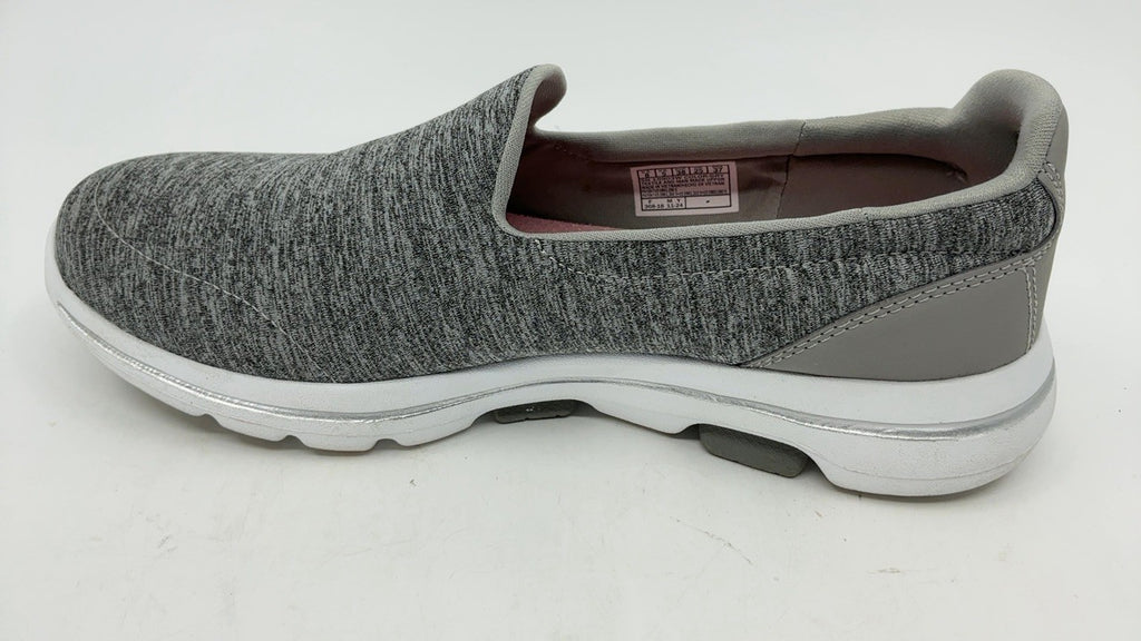 Skechers Women's GO Walk 5 - Honor Shoe, Gray, 8 W US