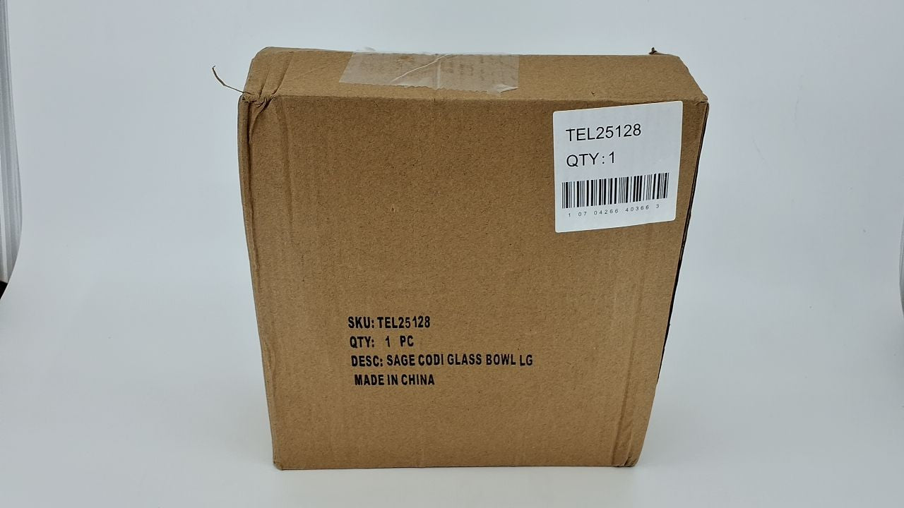 7in Sage Green Glass Bowl w/ Floral Pattern for Dining & Entertaining