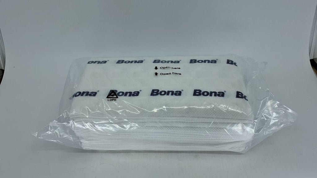 Bona XL Microfiber Sweeping Pads - 24 Heavy-Duty Refills, Dust & Dirt
