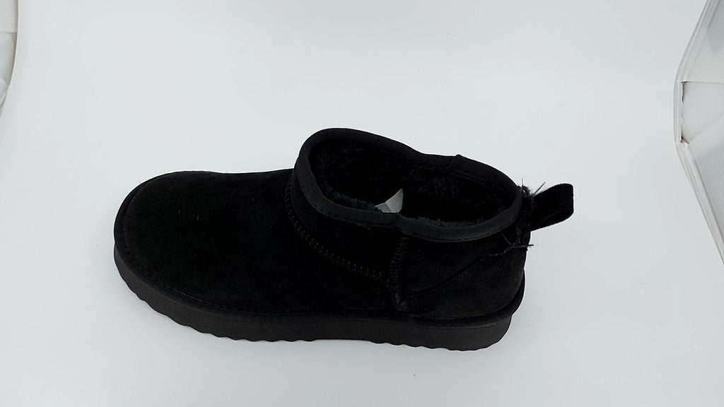 Size 9 M Black Platform Ankle Boots for Women - Breckenridge Style