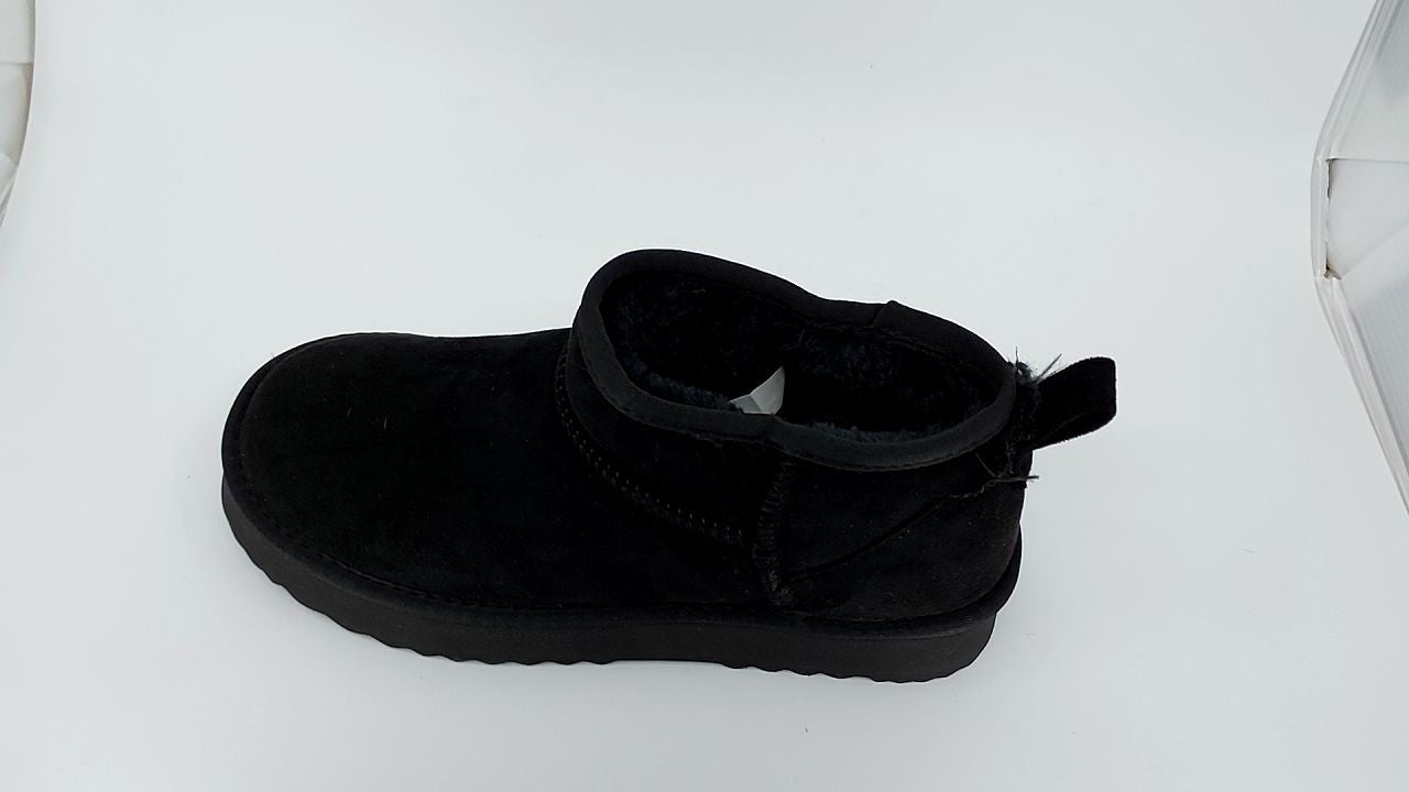 Size 9 M Black Platform Ankle Boots for Women - Breckenridge Style