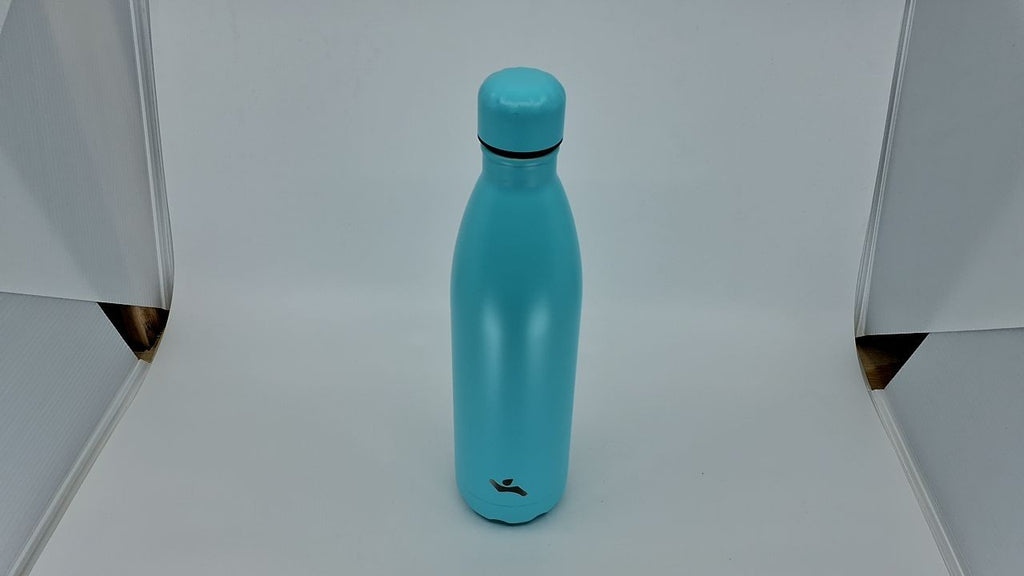 25 Oz Turquoise Insulated Water Bottle, Stainless Steel, Double Wall