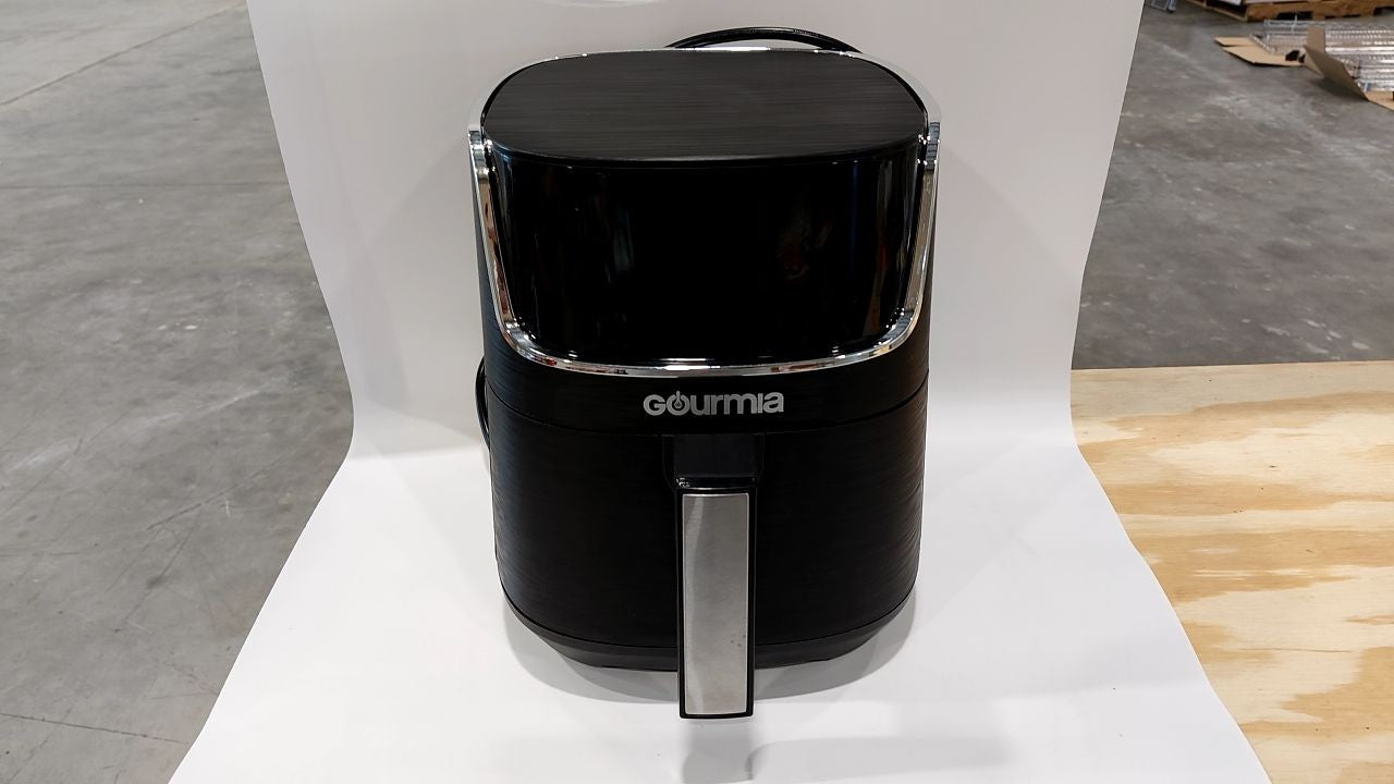 Gourmia 4-Quart Digital Air Fryer with 12 One-Touch Presets, GAF414, Black