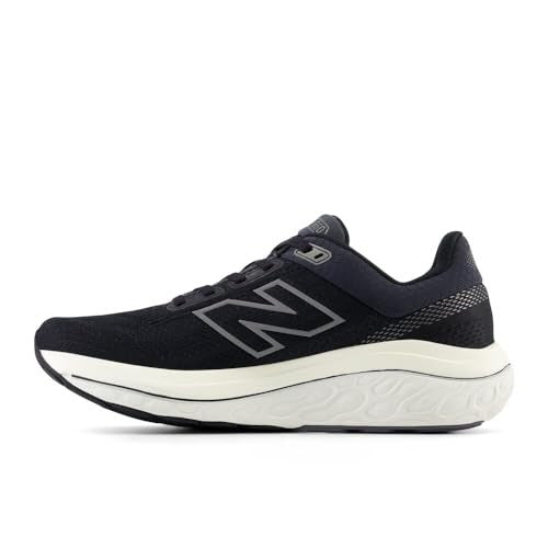 New Balance Women's 860 V14 Running Shoe 9.5 Wide Black/Phantom/Angora
