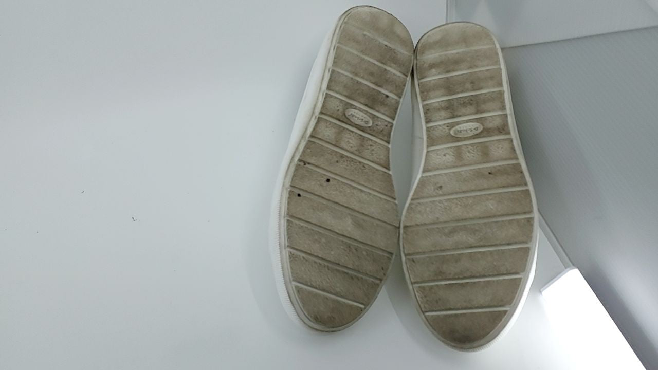 Dr. Scholl's Shoes Womens Time Off Sneaker White Smooth 8.5 W