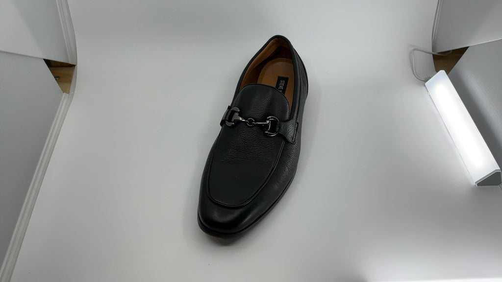 Steve Madden Men's JAYSHAN Loafer, Black, 11