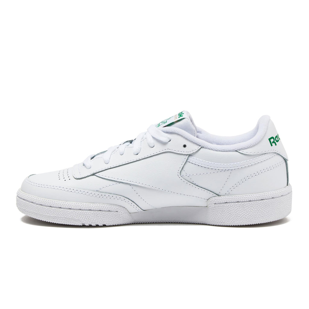 Reebok Classics Men's Club C 85 Walking Shoe, white/green, 8.5 M US