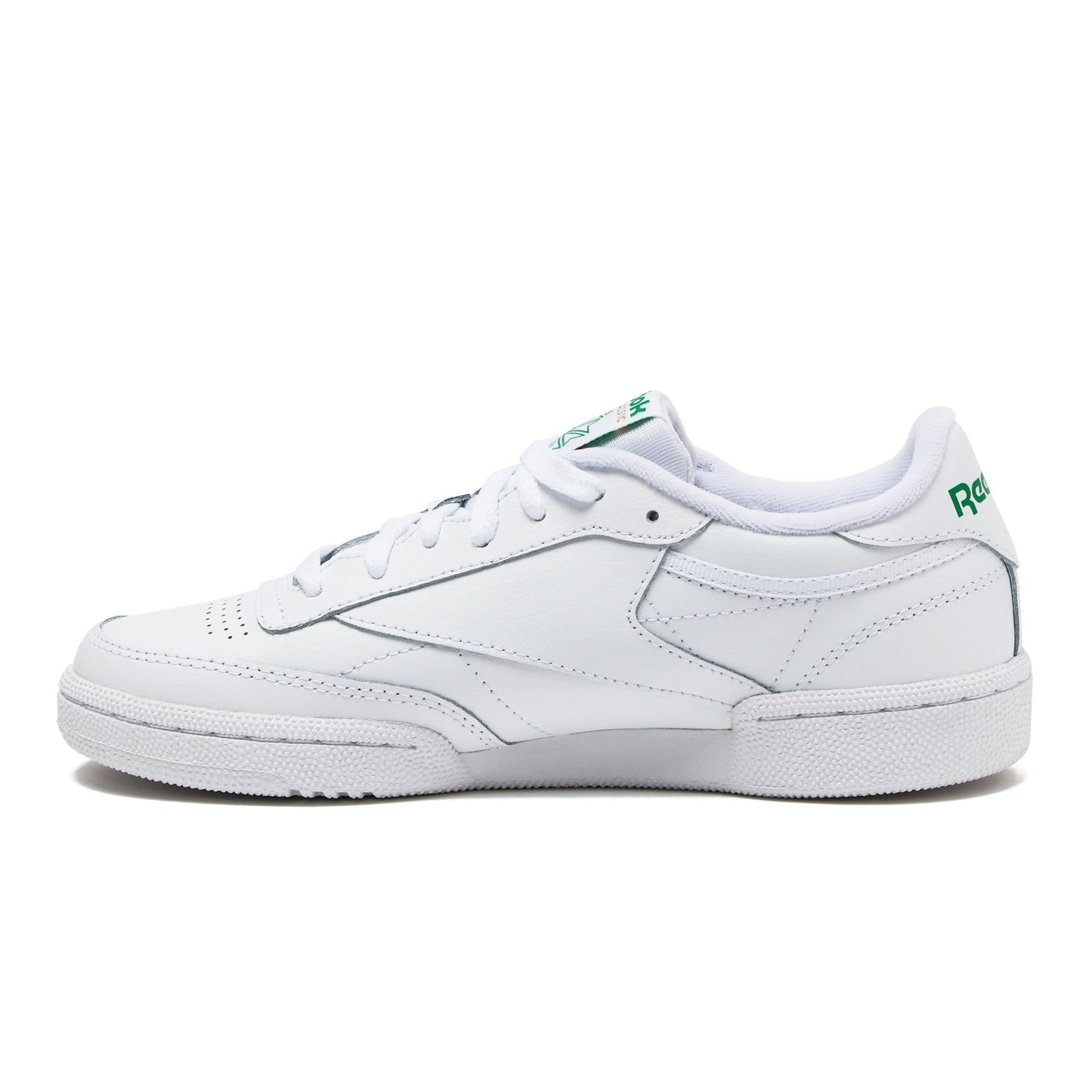 Reebok Classics Men's Club C 85 Walking Shoe, white/green, 8.5 M US