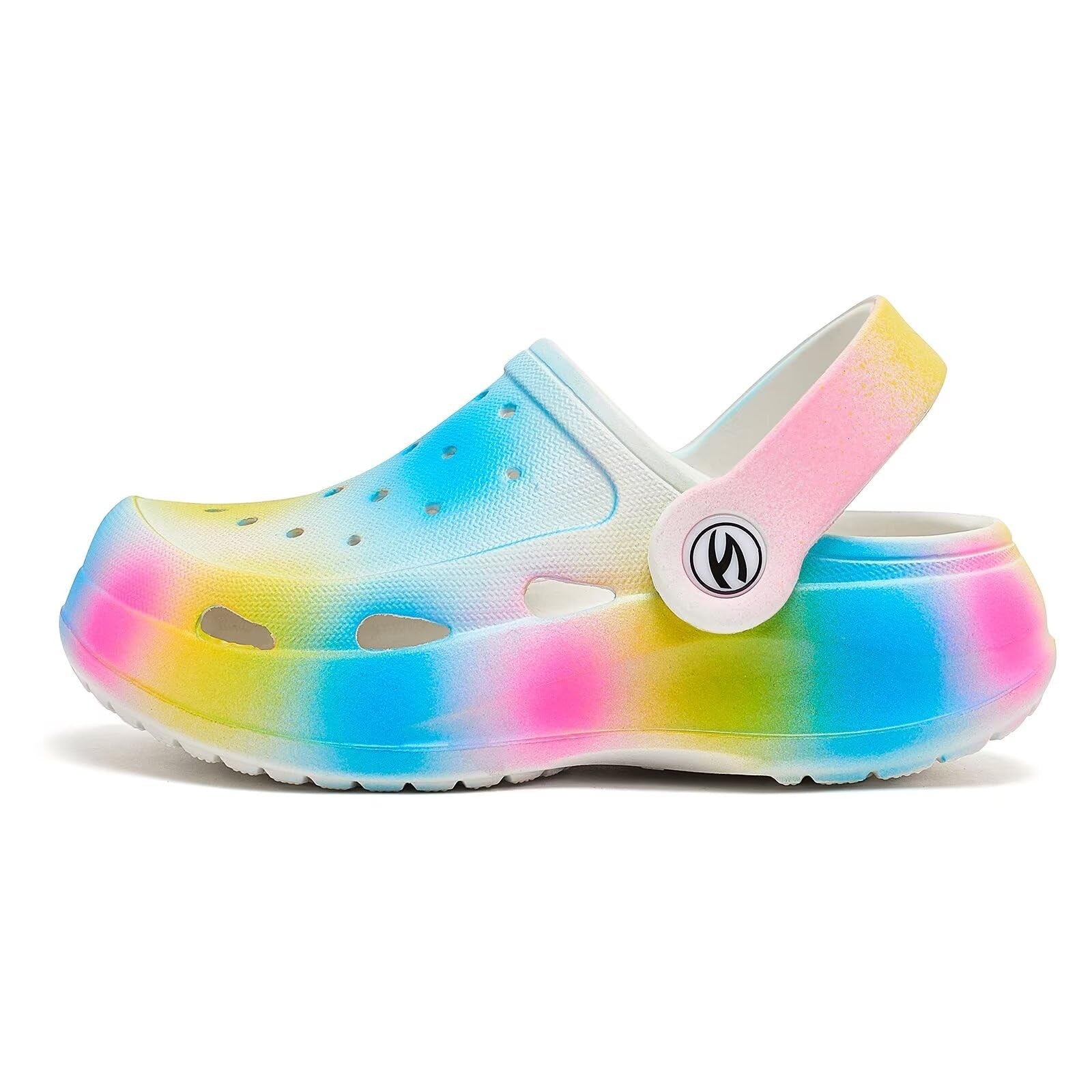 Toddler Garden Shoes A-Rainbow 10 Size Cartoon Slides Sandals Clogs