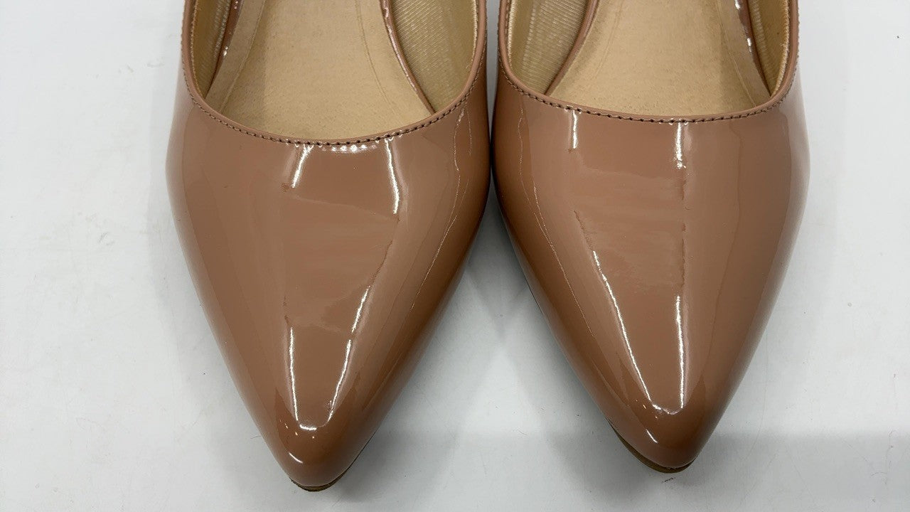LifeStride Womens Sevyn Pump Desert Nude Patent 7 W