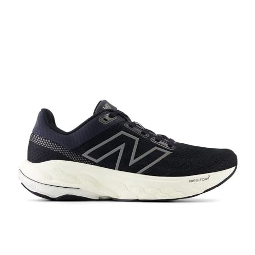 New Balance Women's 860 V14 Running Shoe 9.5 Wide Black/Phantom/Angora