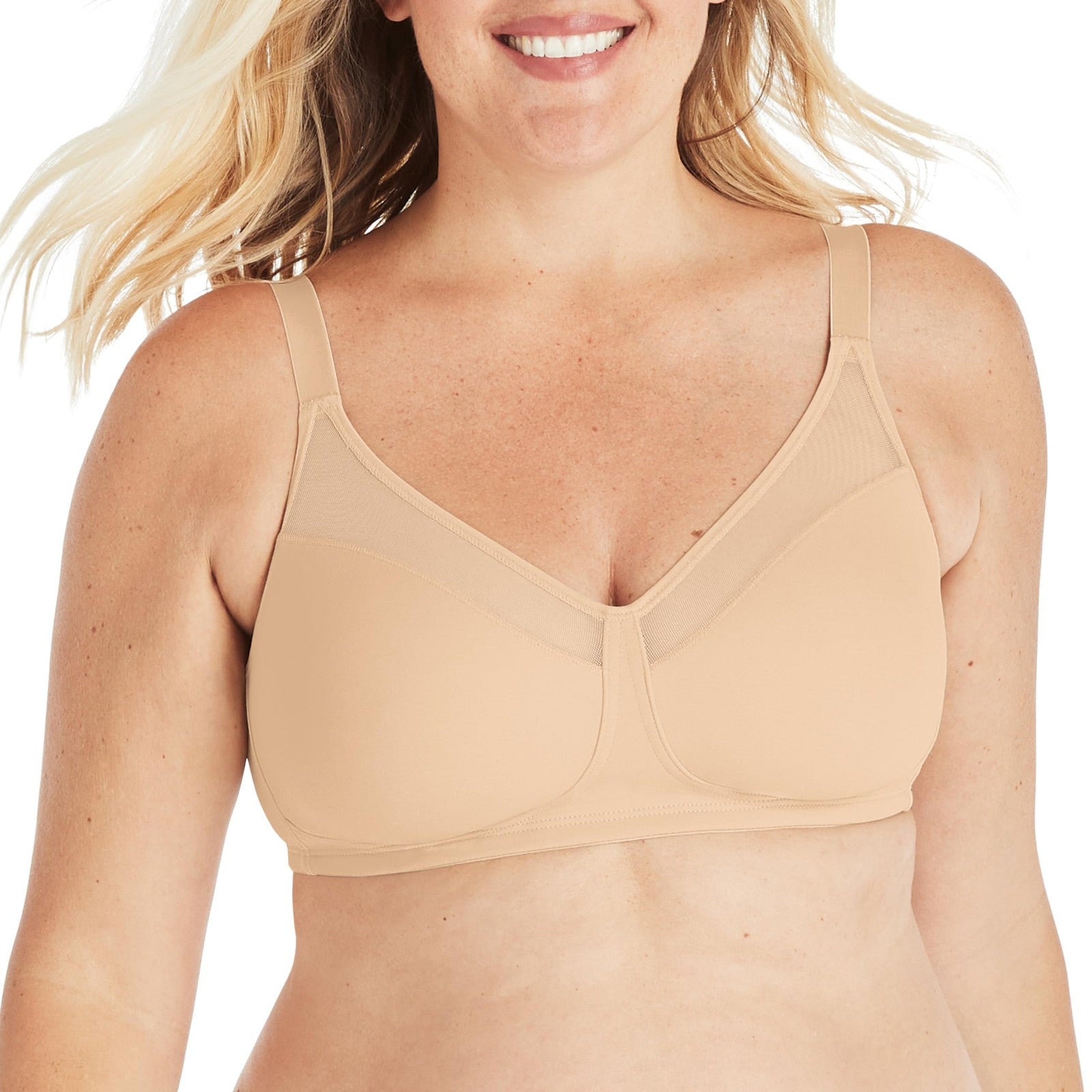 Playtex Women's 18 Hour Smoothing Minimizer Wireless Bra US4697