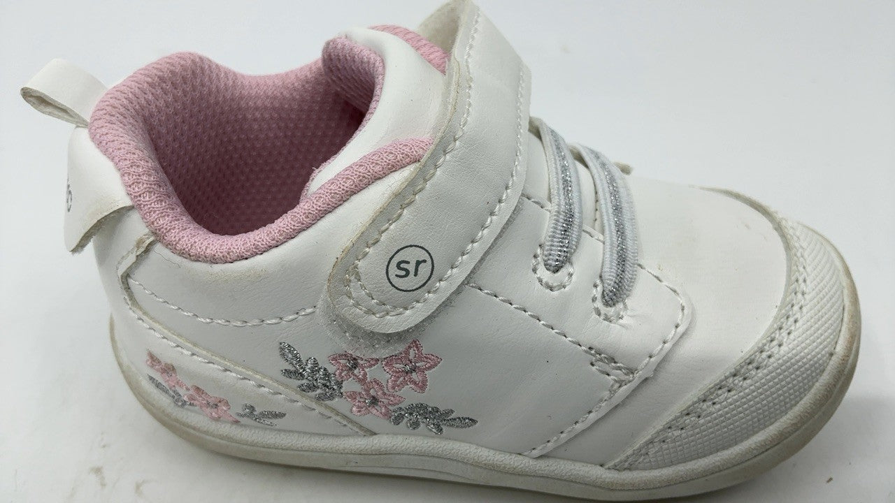 Stride Rite Baby Girls Sr Taye 2.0 Sneaker, Pink, 5 Toddler US