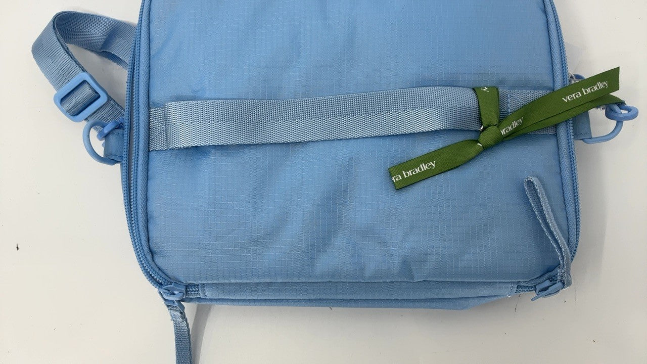 Vera Bradley Women's Ripstop Lunch Cooler, Placid Blue, One Size