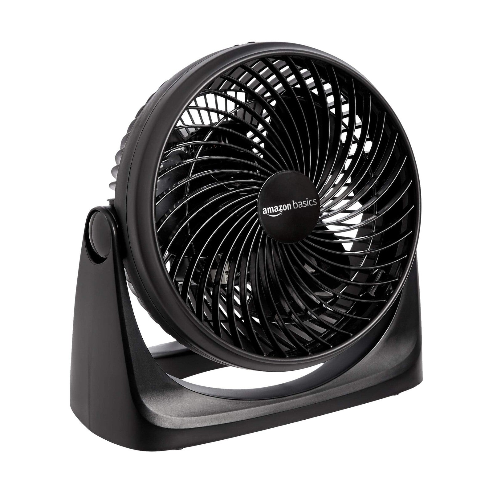 Amazon Basics 3-Speed Air Circulator Fan, Black, 11.1x6.3x10.9 in
