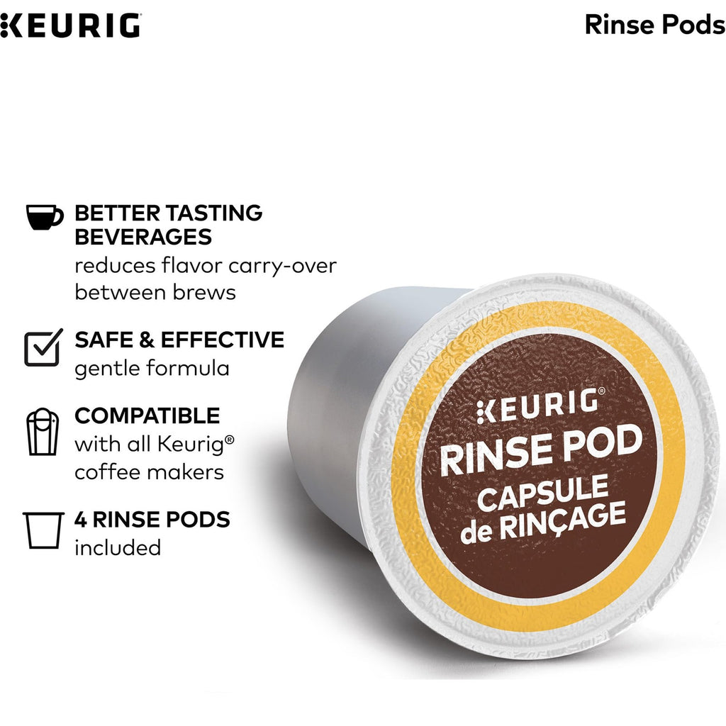 Keurig Brewer Maintenance Kit, 3-Month Supply w/ Water Filters & Rinse Pods