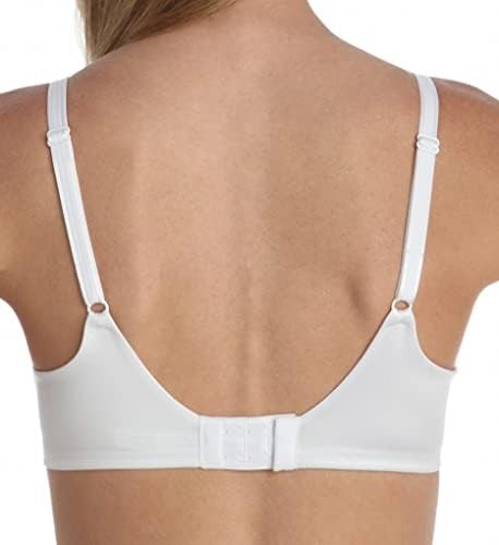 Bali One Smooth U Underwire Bra, 40DD, White, Smoothing & Concealing