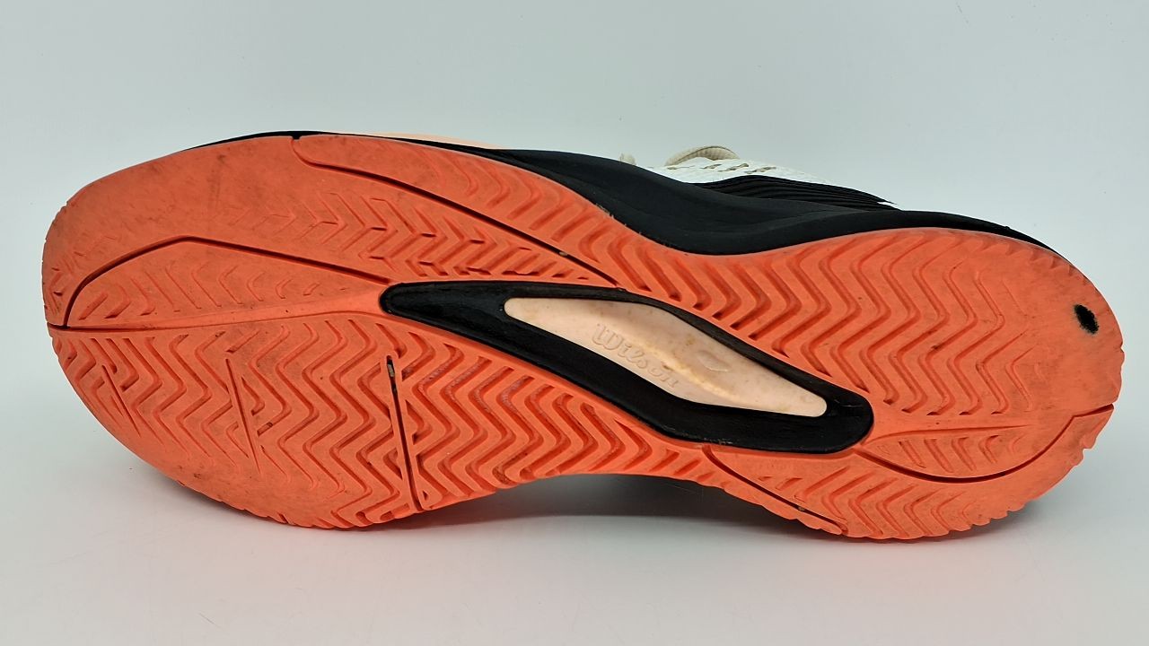 Rush Pro Ace Women's Pickleball Shoes 9.5 White/Black/Living Coral