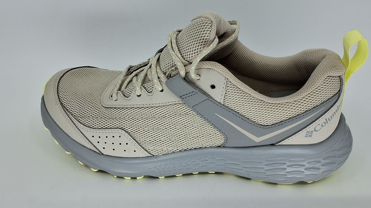 Columbia Womens Vertisol Trail, Cloud Grey/Citron Haze, 8.5 Wide