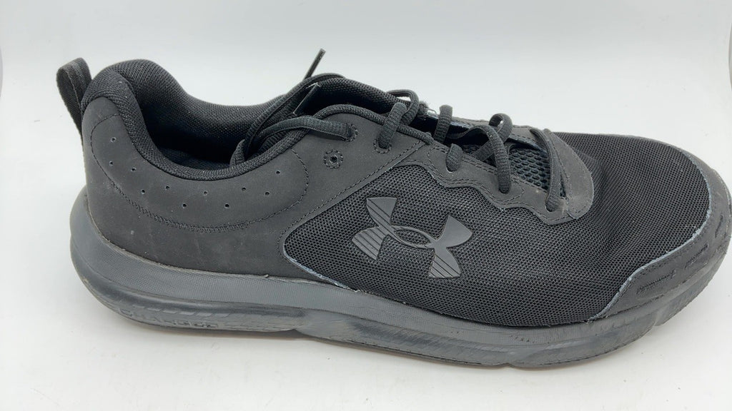 Under Armour Men's Charged Assert 10, (002) Black/Black/Black, 15, US
