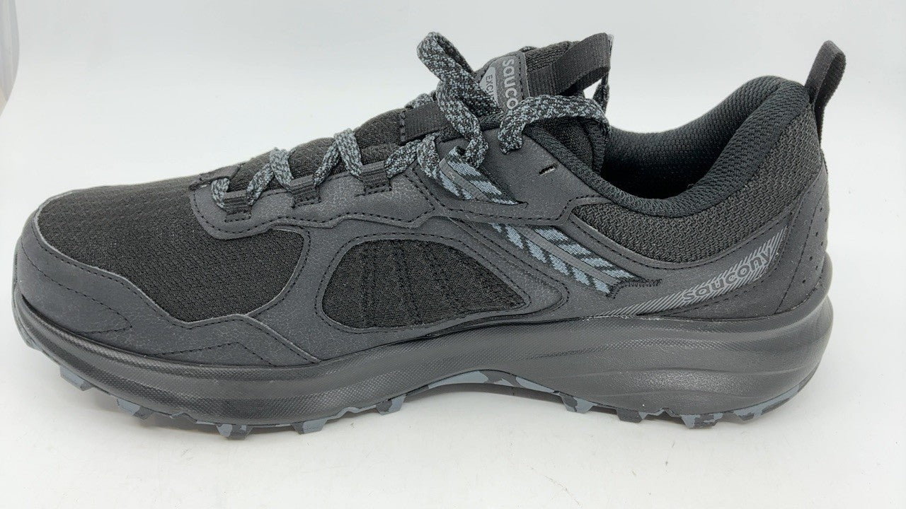 Saucony Men's Excursion Tr17 Sneaker, Black/Black/Black, 11.5