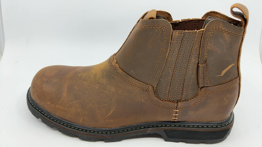 Skechers Men's Blaine Orsen Ankle Boot,Dark Brown,12 M US