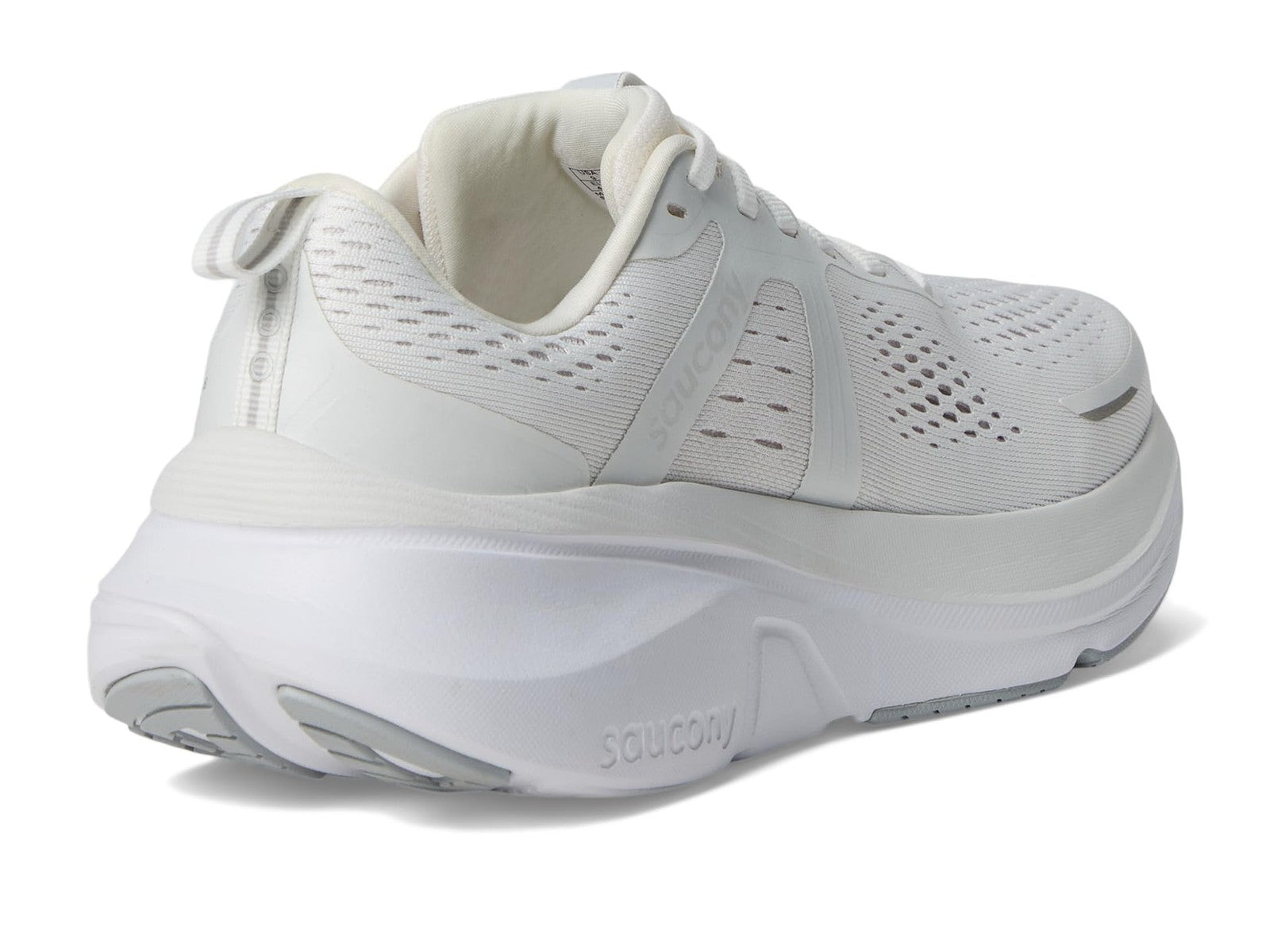 Saucony Men's Guide 18 Sneaker, Ivory, 10.5