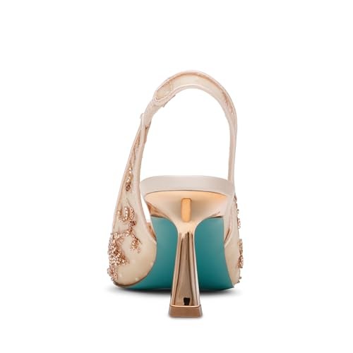 Betsey Johnson Women's Nikki, Blush, 8.5