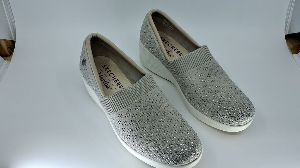 SKECHERS Women's Martha Stewart PIER LITE - Reflection,LGSL,7.5M