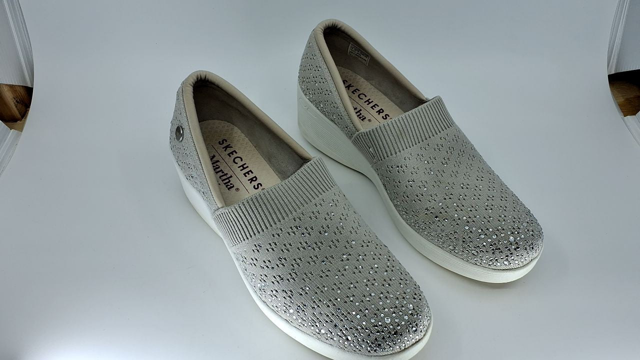 SKECHERS Women's Martha Stewart PIER LITE - Reflection,LGSL,7.5M