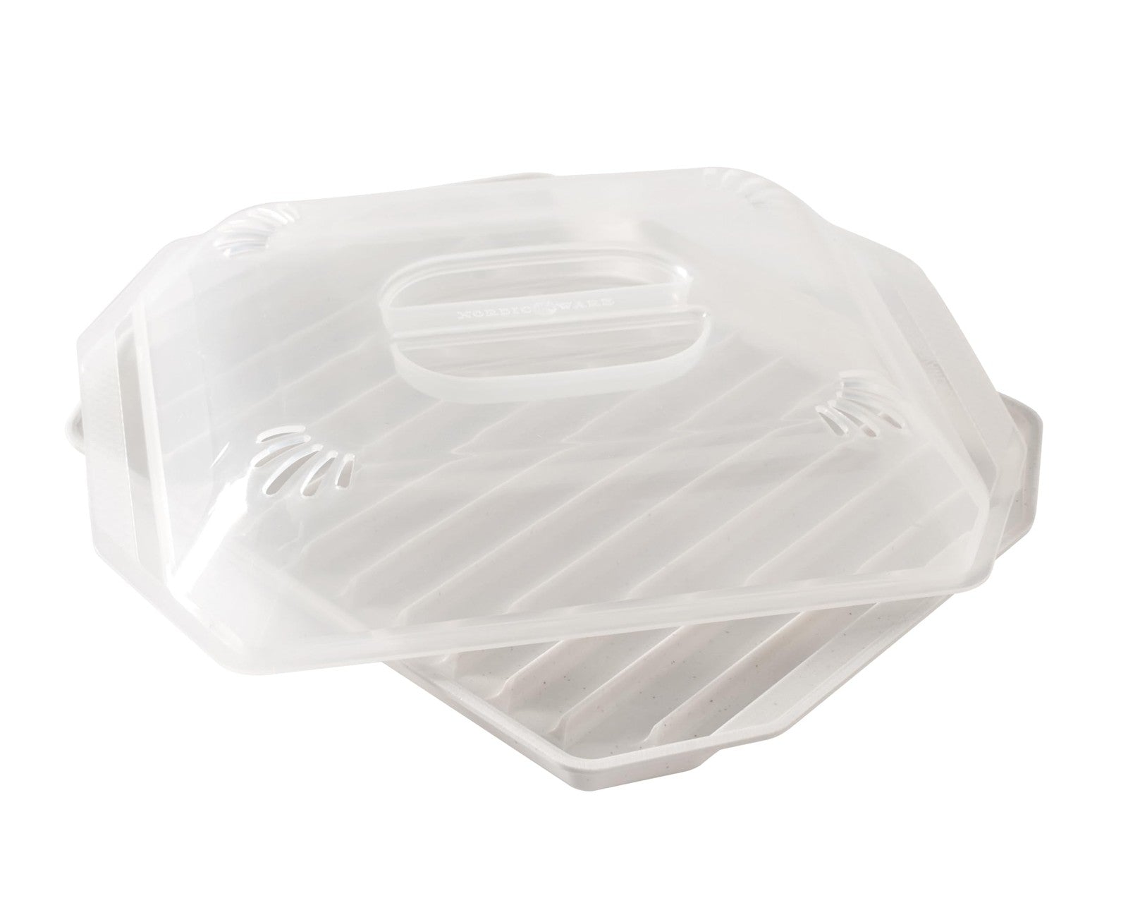 Nordic Ware Bacon Rack with Lid, 10.25x8x2 Inches