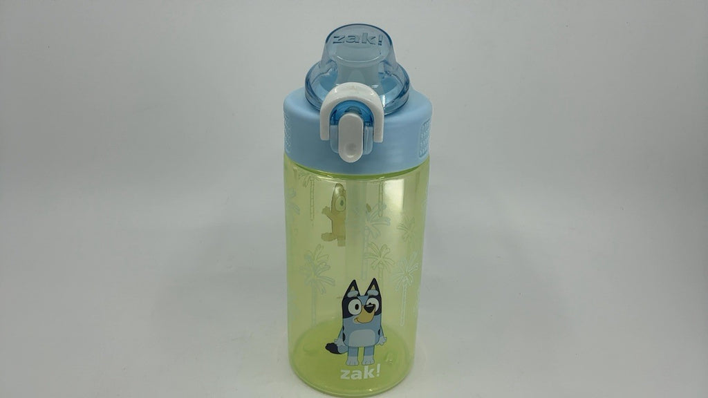 Kids 16oz Water Bottle - Bluey & Bingo, Durable Plastic, Leak-Proof