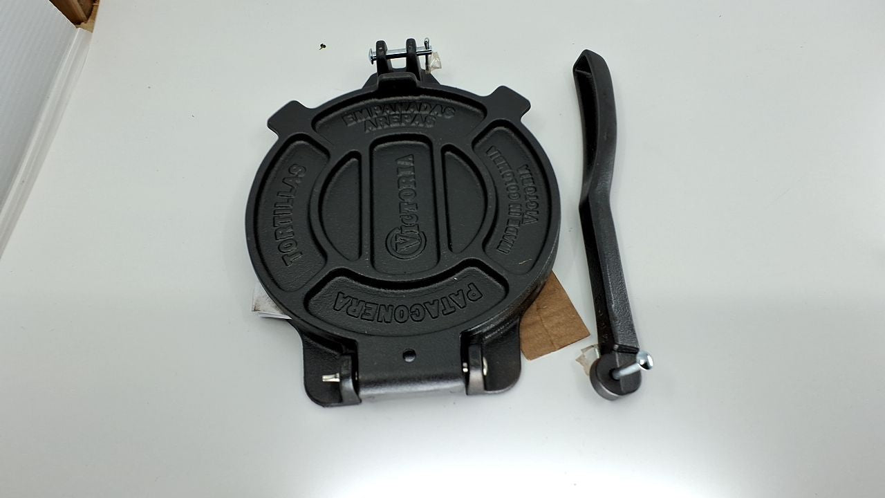 Victoria Cast Iron Tortilla Press 6.5 In Black Manual Maker