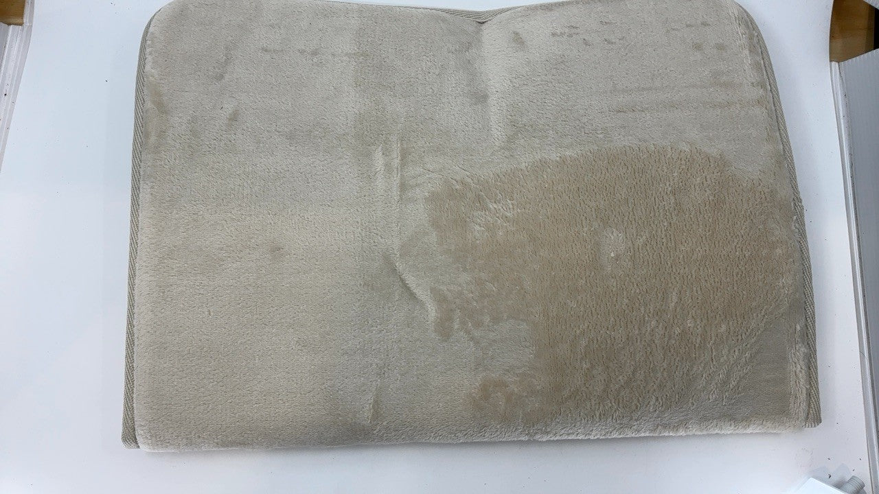 Ultra Soft Linen Bath Mat, Non-Slip Memory Foam, Quick Dry, 17x24 in